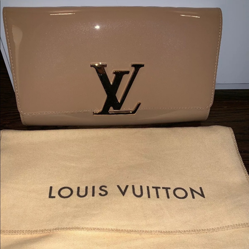 Louis Vuitton Louise Ew Nude Patent Leather